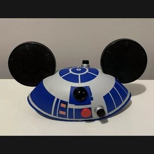 Disney Parks Star Wars R2D2 Mickey Mouse Ears Souvenir Cap Youth OS